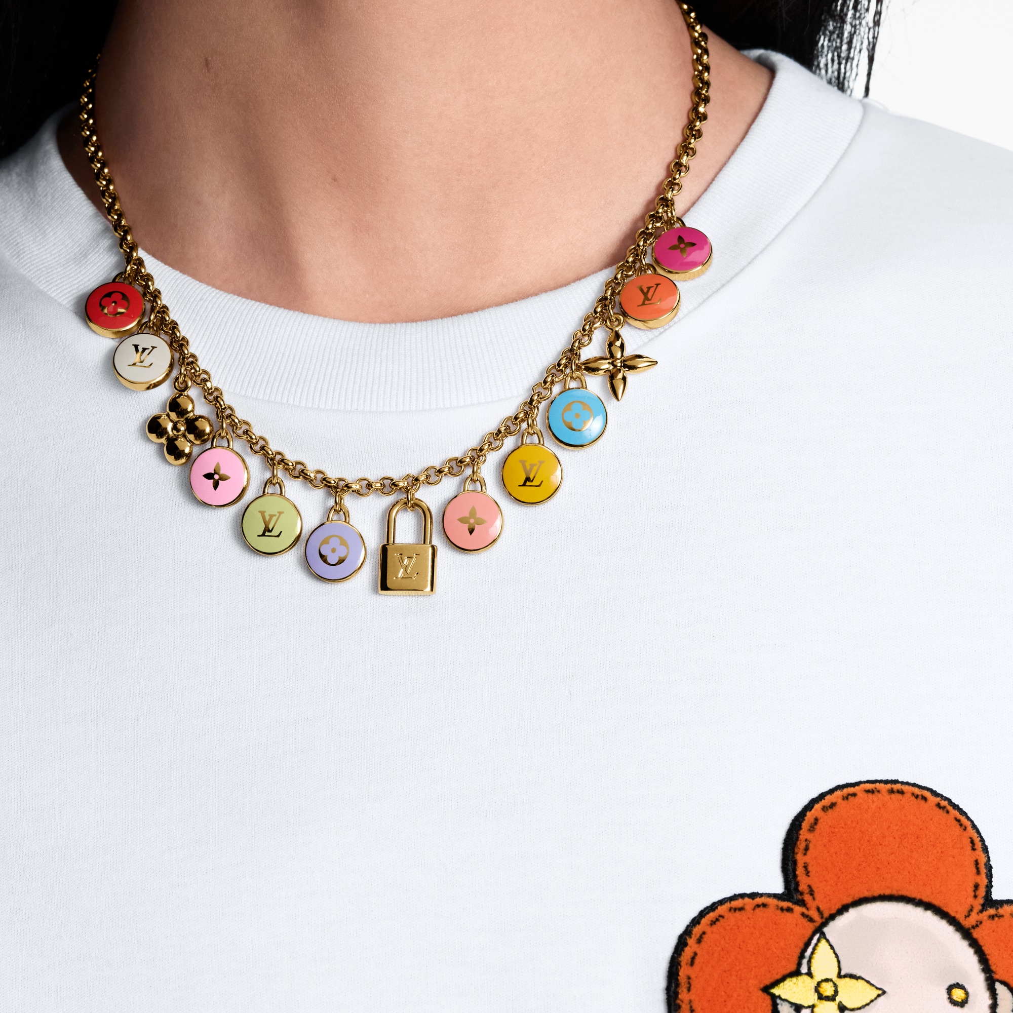 LV Confetti Necklace S00 - Bijuterias Finas | LOUIS VUITTON ®